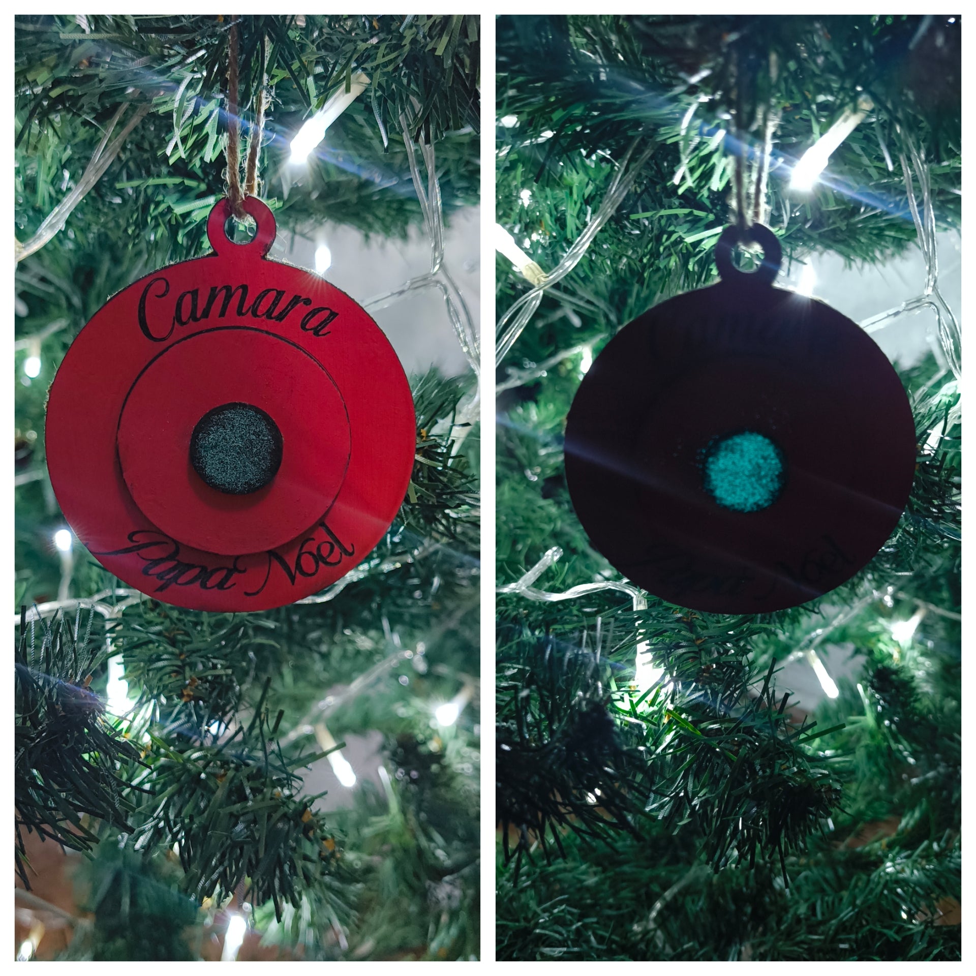 Cámara de vigilancia de papa noel