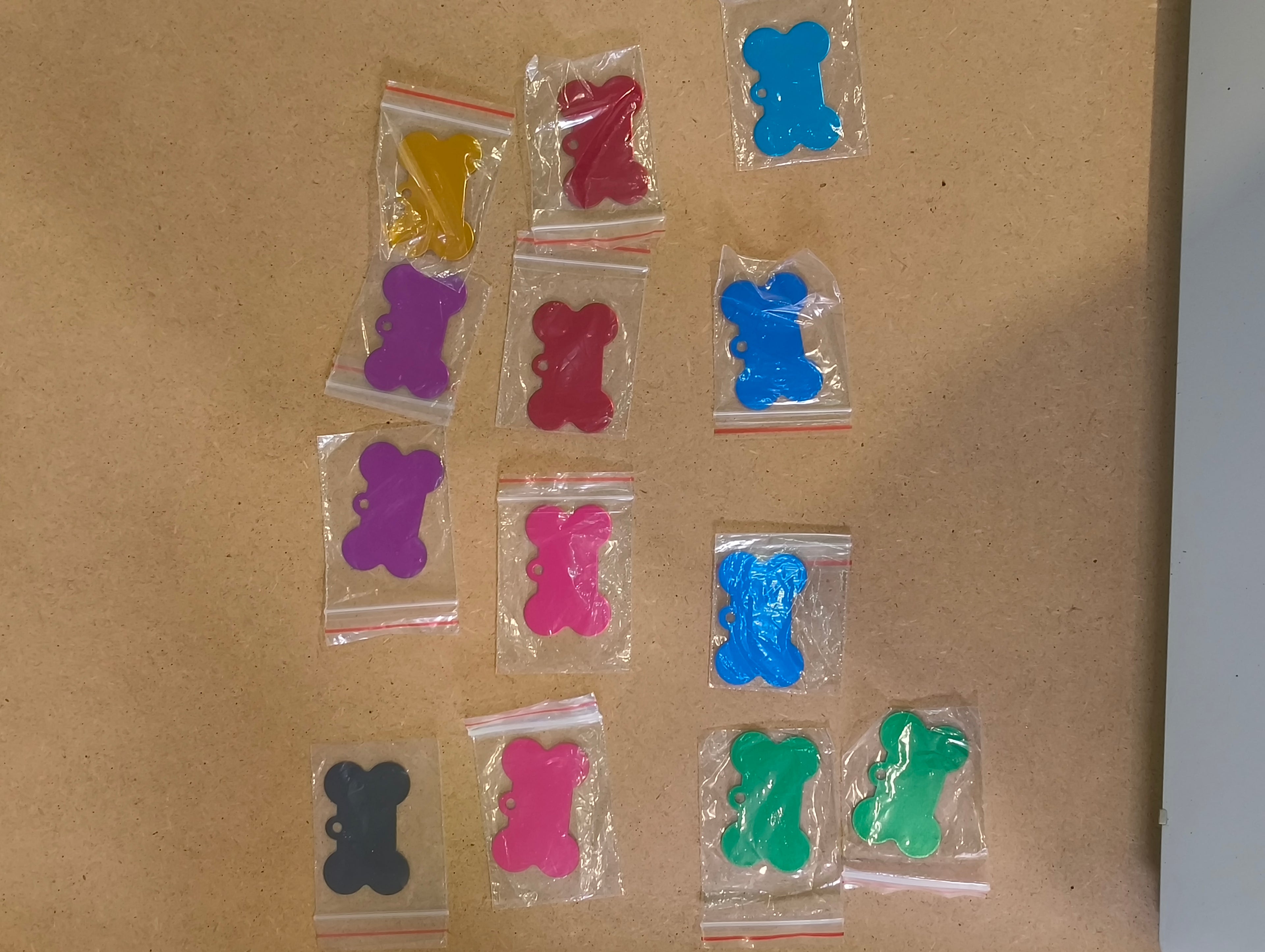 Chapas identificativas para mascota